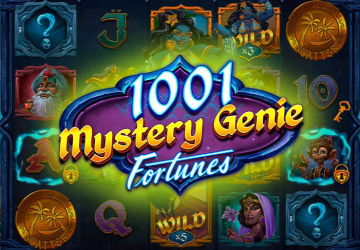 Автомат 1001 Mystery Genie Fortunes в СуперСлотс казино